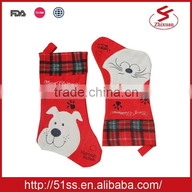 Christmas kids gifts packaging christmas stocking gift felt cindy stocking packaging
