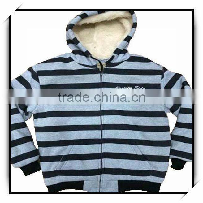 mens printed fleece zipper hoodie jacket