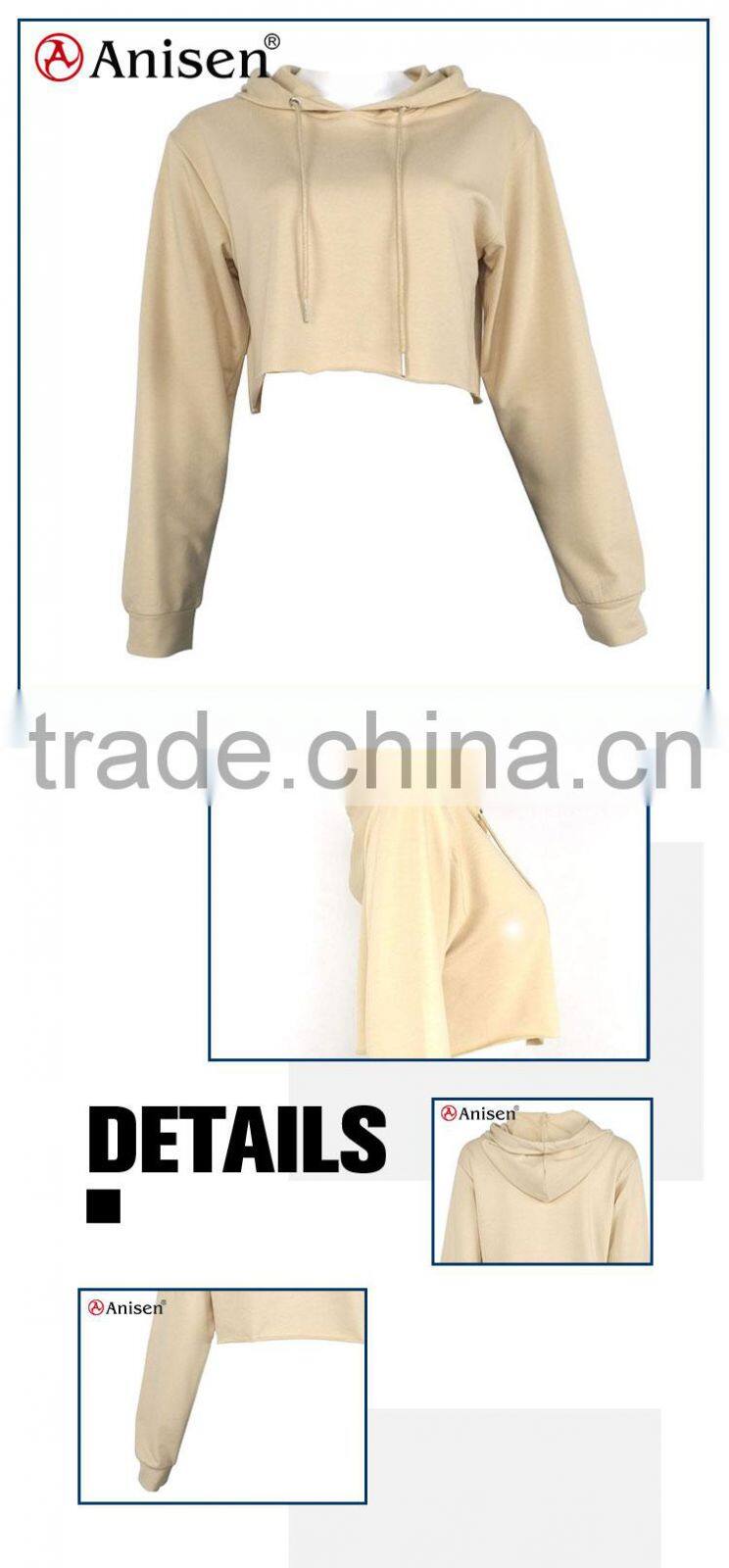 new design cvc pullover womens clothing hoodies