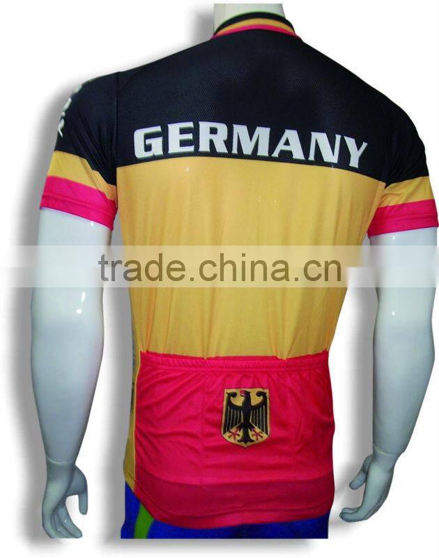 Men's sbulimation print cycling wear
