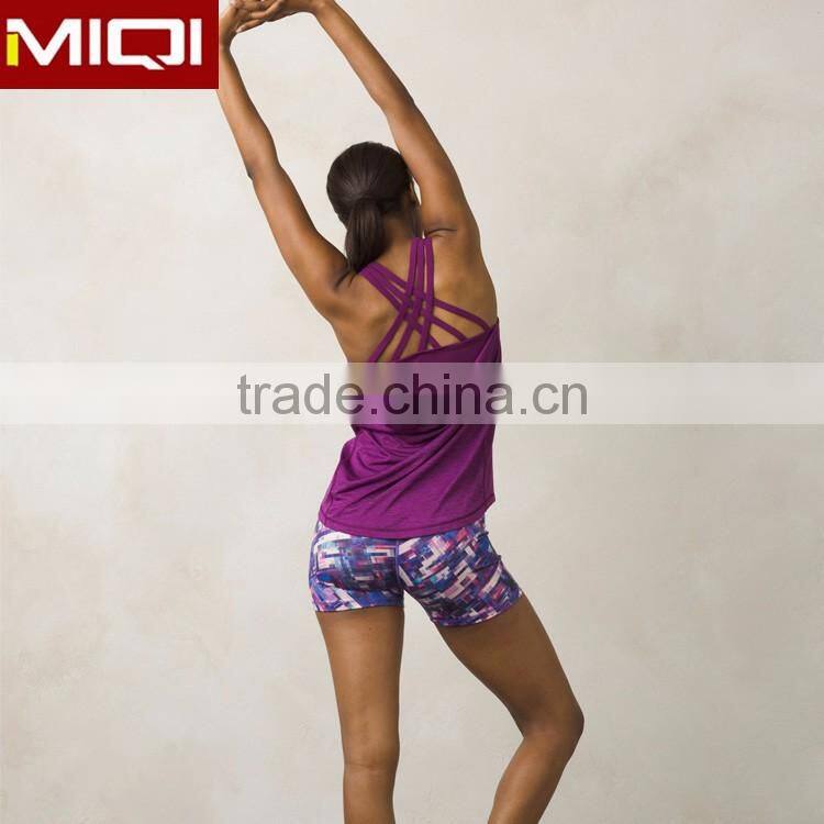 Made in China Custom High Quality Breathable gym tank top for women