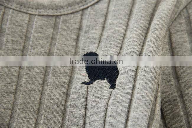 kids shirts animal o-neck children winter baby boy girl wholesale baby clothes