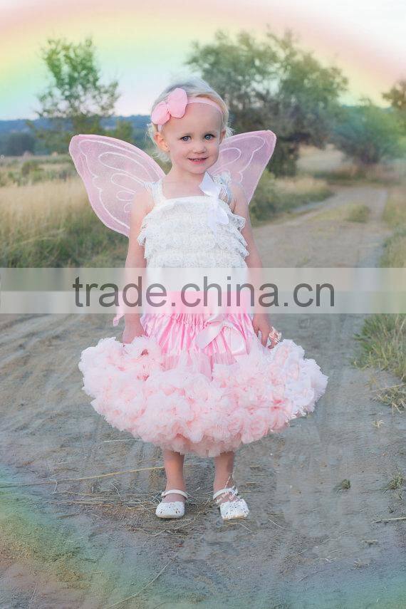 High fashion childrens clothing for Christmas tulle skirt in set kids ballet dress