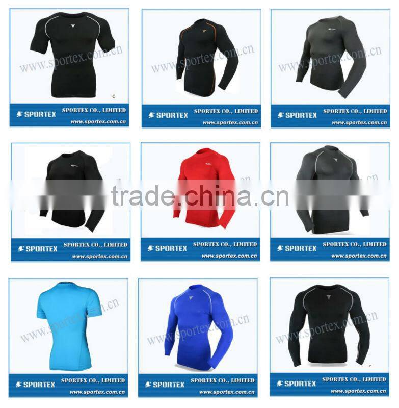 CP-1322 workout compression top, workout compression clothes, mens compression clothes