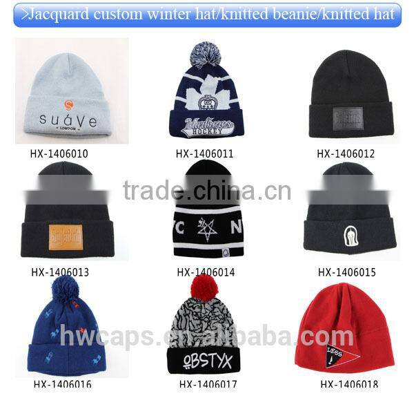 High Quality Wholesale Cheap Custom Winter Knitted Beanies