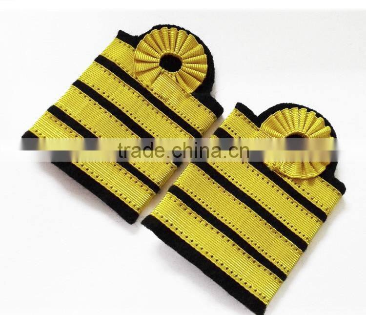 OEM China Pilot Work Uniform Custom Jacket Shirts Shoulder Epaulet