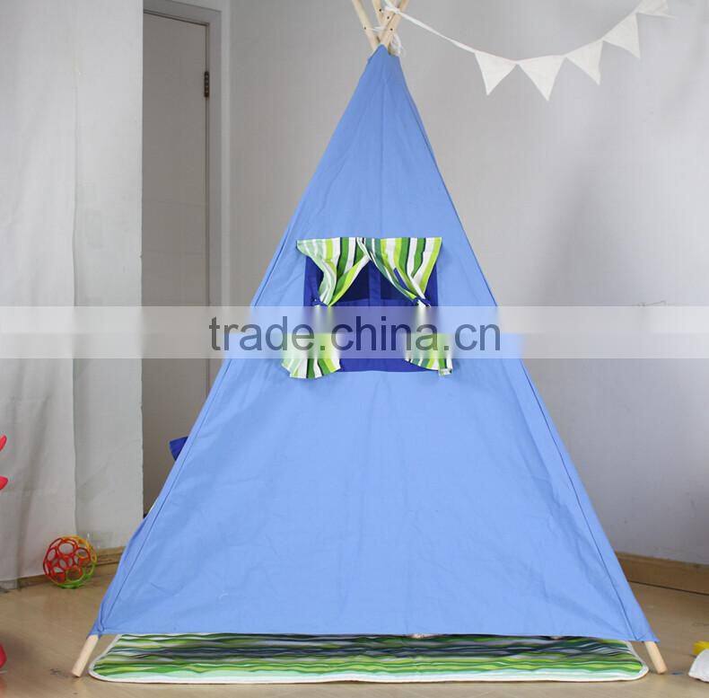 Popular Fashion wholesale cotton canvas tipi tent factory