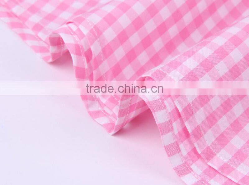 2017 latest style checks long sleeve shirts for men