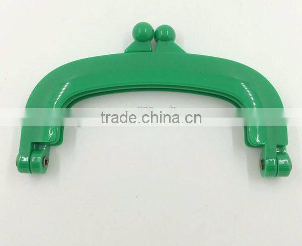 2016 new+ high quality bag accessory 10cm plastic purse frame