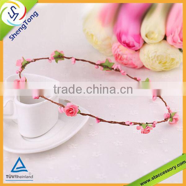 Vines Flowers Hair Hoop Lasted Hairband Design