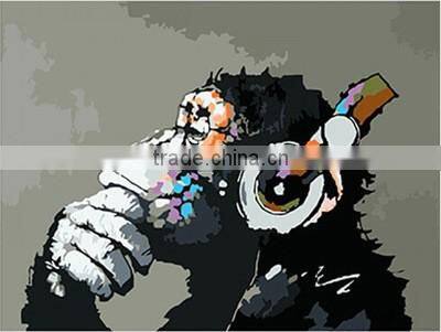 hot offer modern paint by numbers figure oil painting