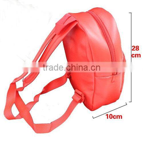 PU cartoon animal school children bag