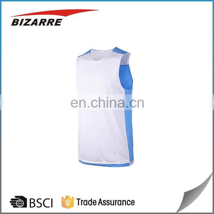 Simple vogue spandex tank top singlet for men