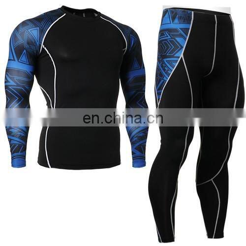 New deisgn mens compression clothing shirt tops men