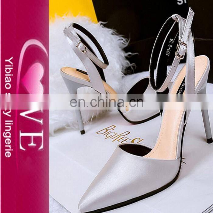 Fashion Ladies Girls Gigh Geel Sandals Pictures Summer Pencil High Heel Sandals