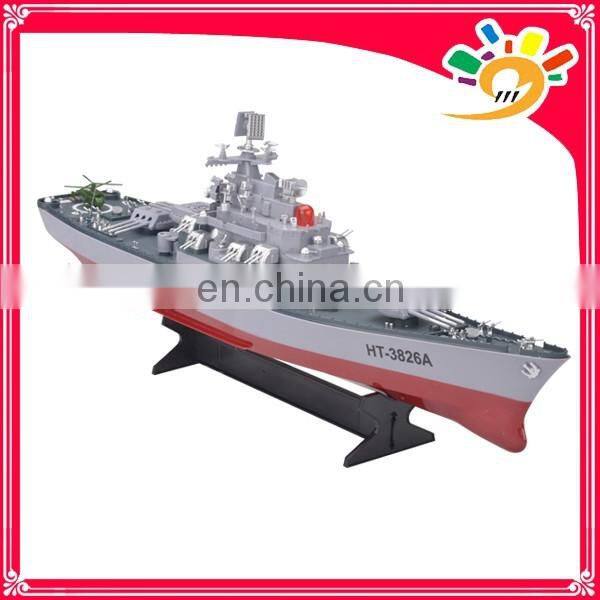 Remote Control Boats Hengtai Upgraded 1:275 Remote Control Model Aircraft Carrier High Speed RC Boat