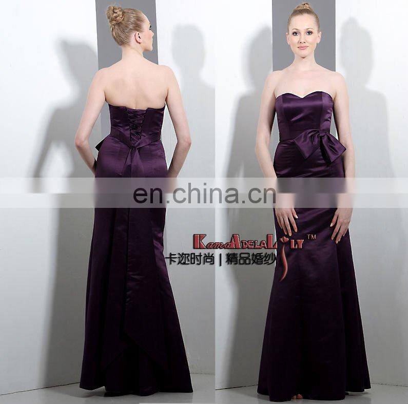 KAL-formal dress EM8015 purple