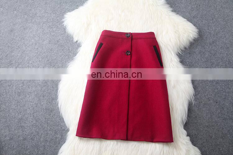 purple cape sleeve wool worsted winter coat two piece set coat wholesale oem odm