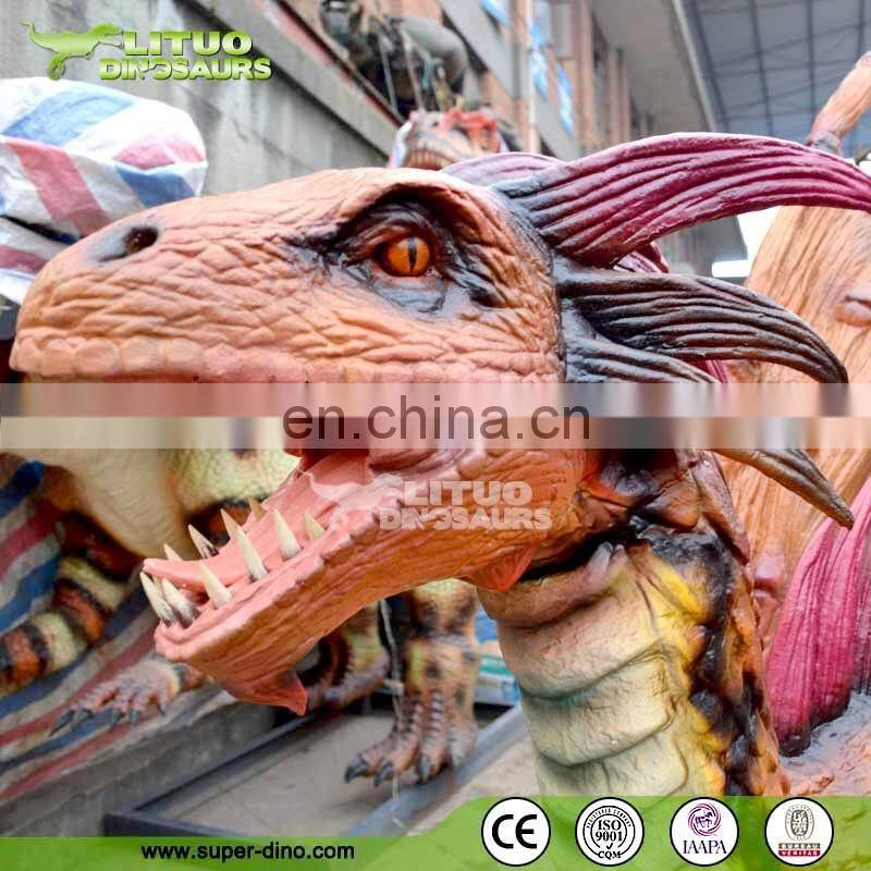 Park Animatronics Red Dragon