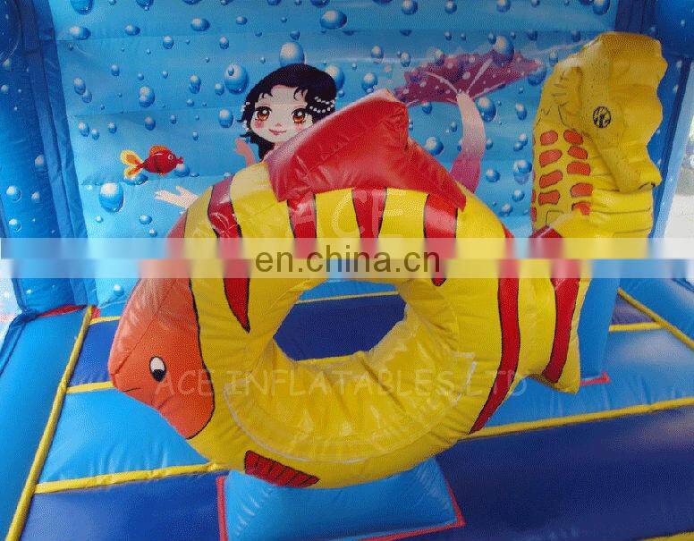 Ocean Theme New Designed Inflatable Combo Games