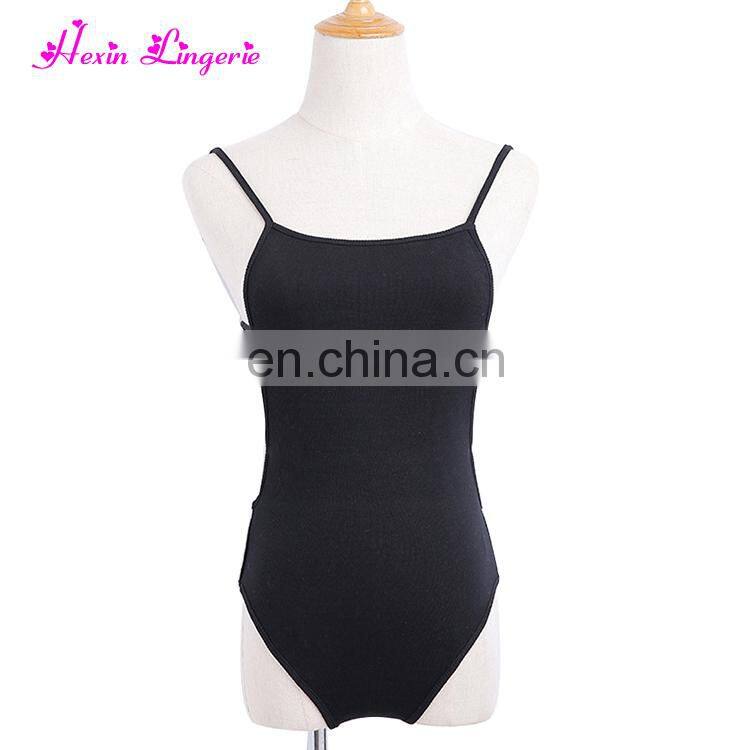 Private Label black backless Polyester short summer sheer jumpsuits for women