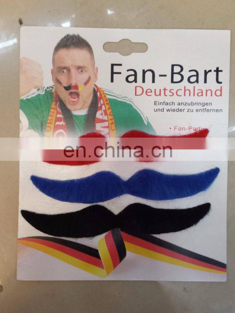 football fans mustaches,Flag Mustaches M-U399