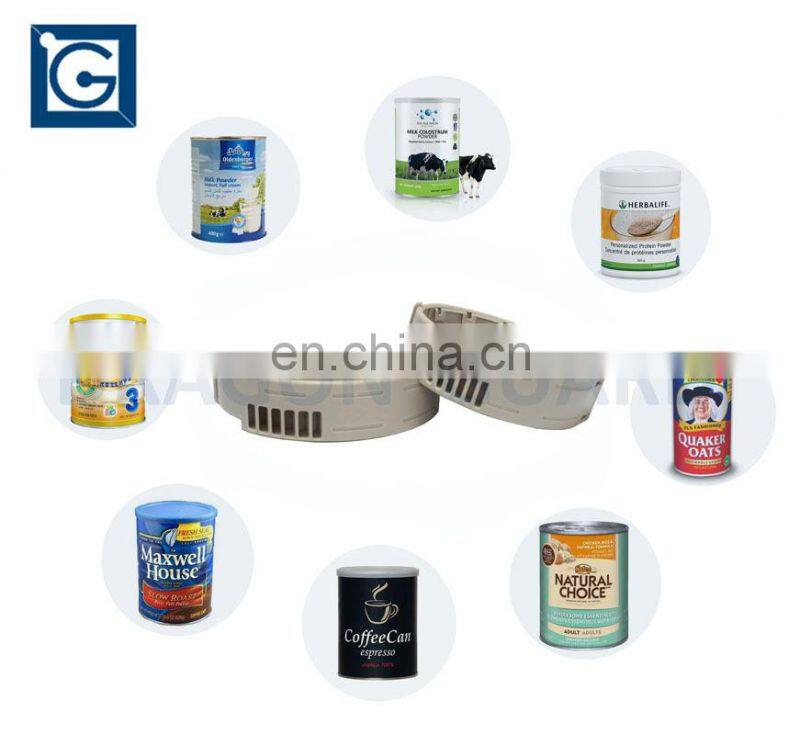 EAS Security Alarm Round Milk Can Tag with Chain MS001