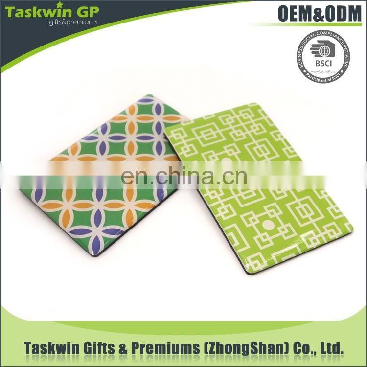 Top quality hot sale cheap custom PP flat rubber fridge magnet/fridge sticker for promotion