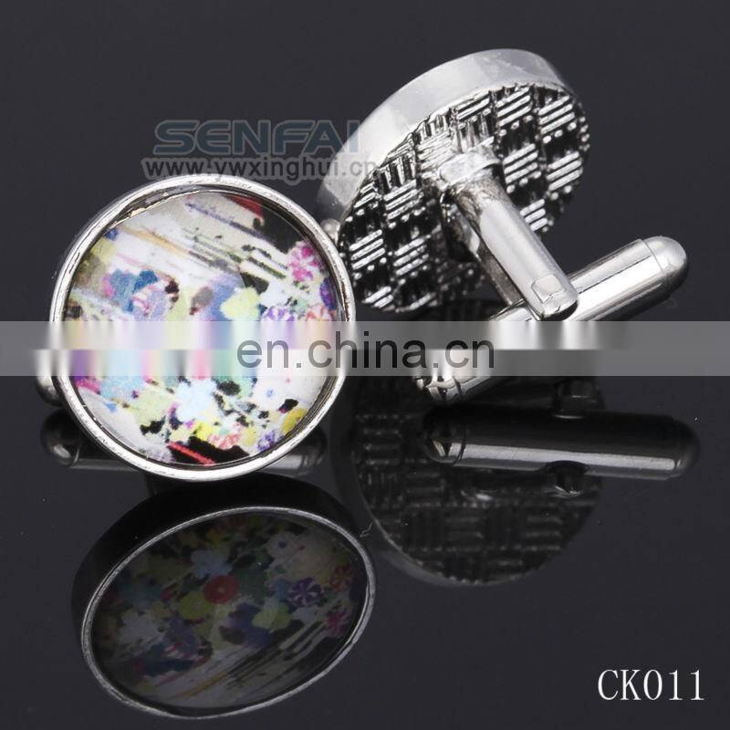 2014 Luxury Crystal cufflinks custom crystal cufflink butterfly cufflinks