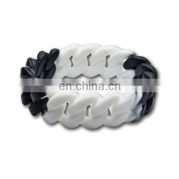 Mix colors silicon wristband bracelet supplier