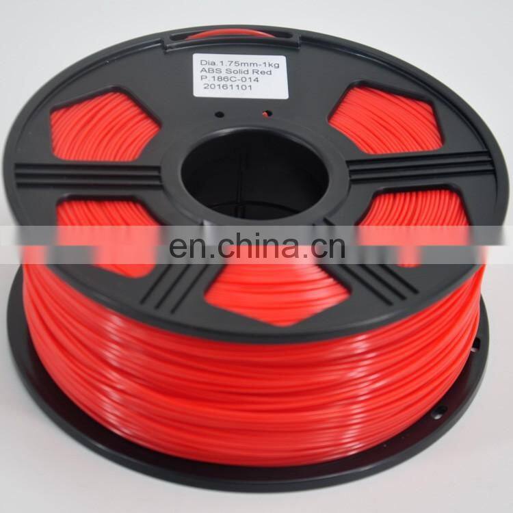 Factory supply ABS Filament 1.75mm Plastic Material For 3D Printer