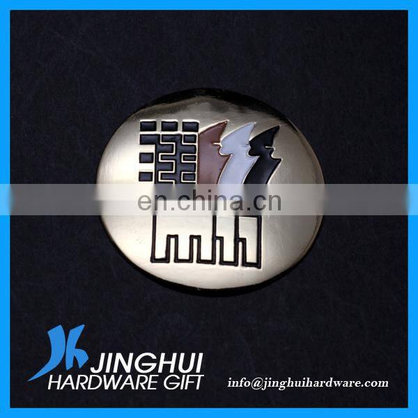 Hard Enamel Plated Gold Metal Pin Nameplate