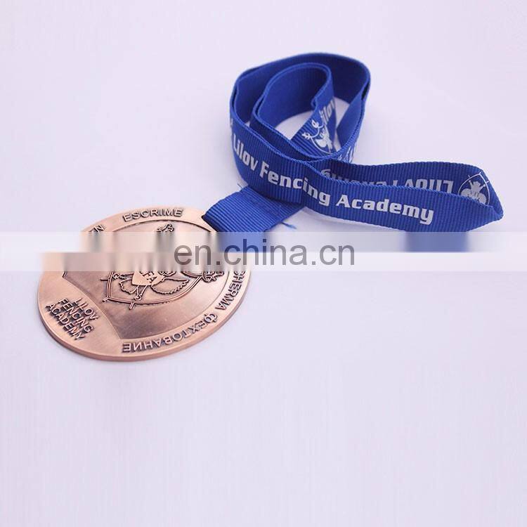 2017 Best Selling Factory Promotion Price Metal Award Military Cricket Live Medal