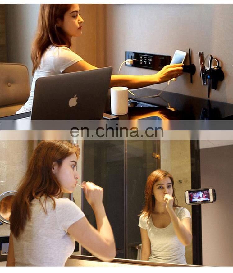 Cell phone Nano Rubber Pad, No Trace Multi-Function Mobile Phone Holder Car kit non slip silicone rubber pad