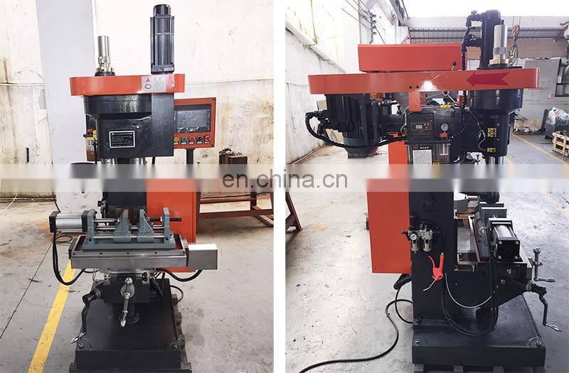 Auto threading tapping machine and hydraulic radial drilling machine