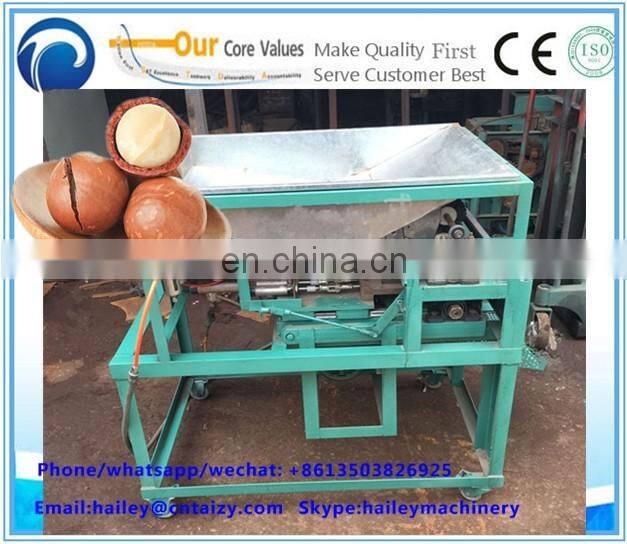 Macadamia Hawaii / queensland nut tapping machine/ new type macadamia nut cracker machine