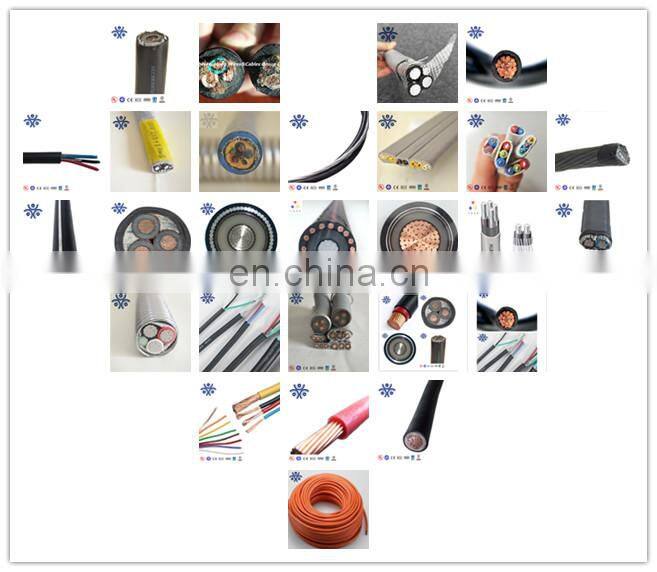 0.6/1kv 4 core 4*4mm2 xlpe insulation and pvc sheathed copper power cable with CE Certificated