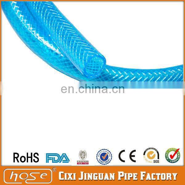 Non-toxic Clear PVC Fibre Reinforced Hose,10mm Food Grade Flexible PVC Pipe for Potable Water