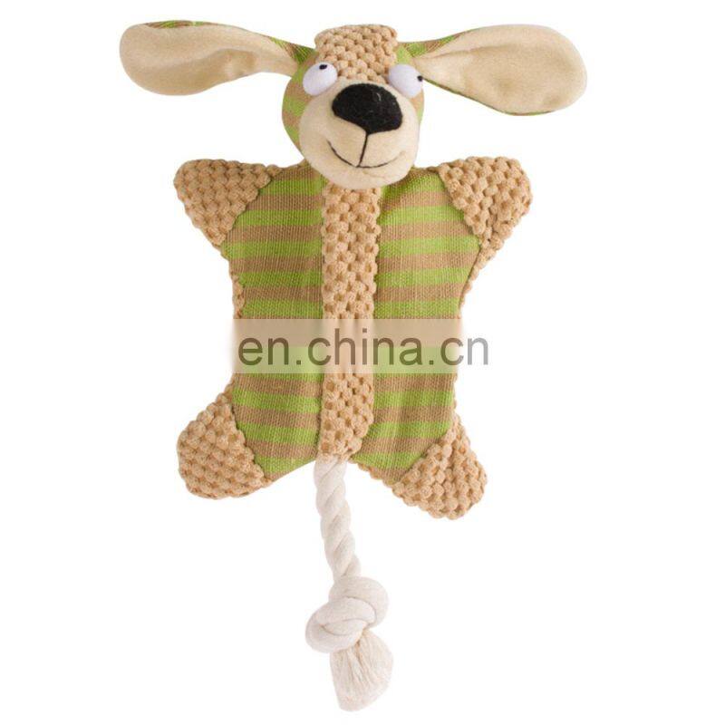 Wholesale empty body cute natural color plush toy with cotton rope
