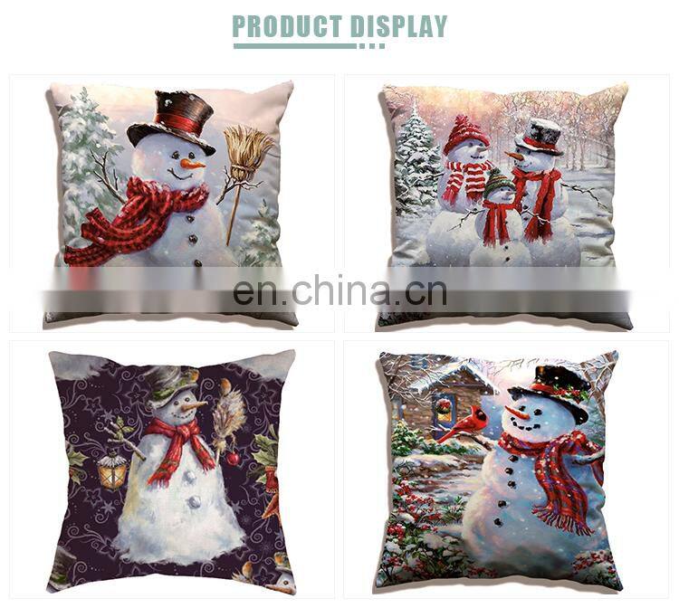 New household items Christmas pillow Elk pattern fashion cushion