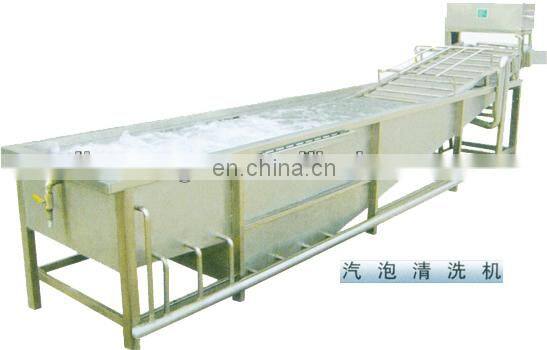 Fruit vegetable washing machine air bubble apple washing machine price