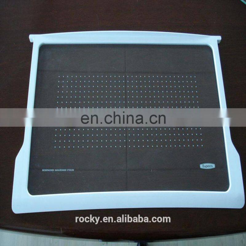 Qingdao Rocky high quality best price 3mm 4mm 5mm 6mm refrigerator tempered glass