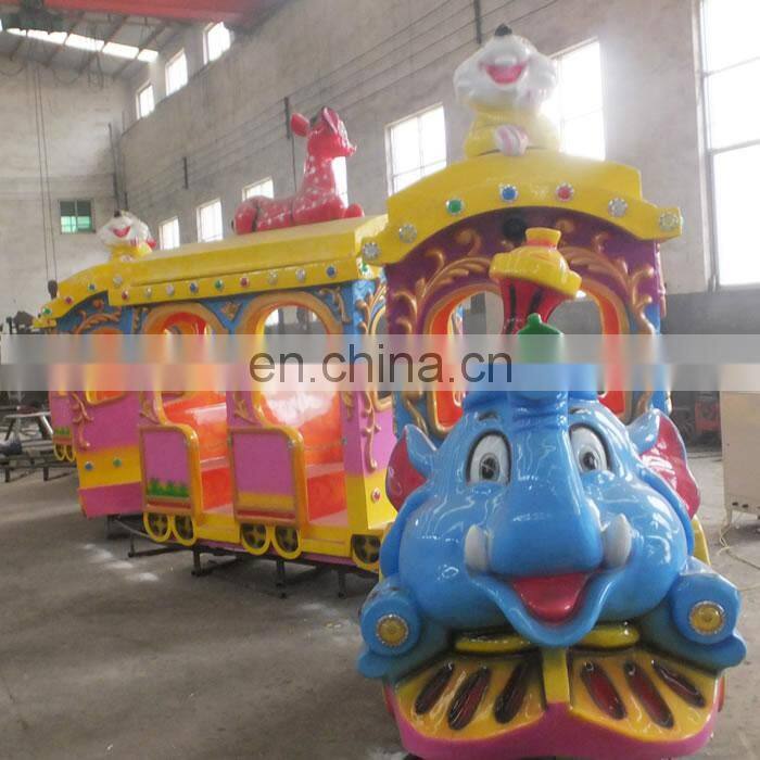 Electric kids rides amusement park children electric train
