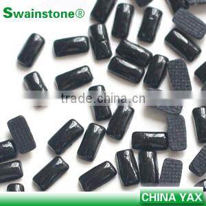 0127L Fashion Wholesale half round loose pearlsblack,high quality loose black pearls,cheap black loose pearls