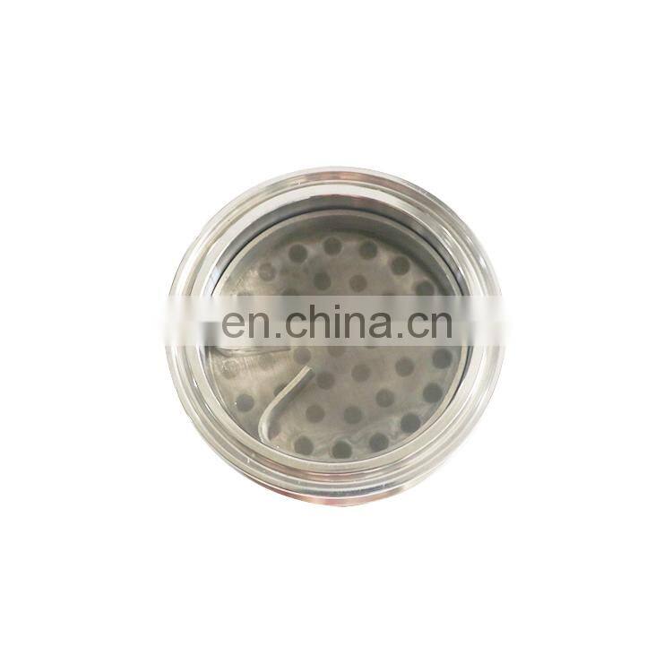 Stainless Steel 4" Tri-Clamp Filter Plate with compressing ring and 150 mesh sreen