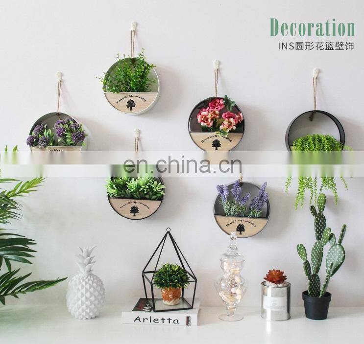 INS simple 26 wooden letters hanging flag party pull flag children's room decoration hanging wall photography props