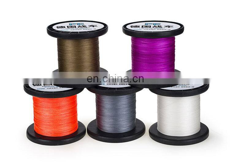 Classic 300M 500M tuna long line Braided 4 Strand PE Line Braid Multifilament pe fishing line