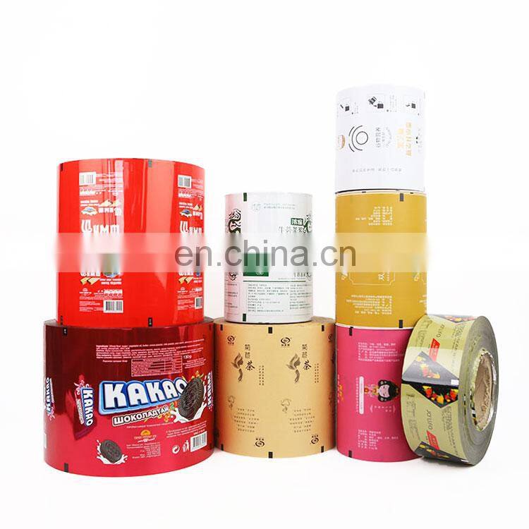 Custom Printing Aluminum Foil Food Grade Packaging Film Roll for Milk, Coffee, Powder