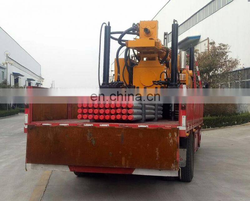 good price trailer mounted 300m pneumatic water well drilling rigs machine