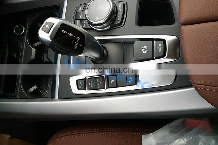 Car Interior Accessory Gear Shift Knob Cover Sticker Trim For BMW X5 F15 X6 f16 2014 2015 2016 Car-Styling